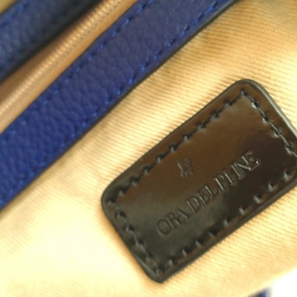 𝅺ORA Delphine True Blue Hobo Satchel NWOT 😍 - Picture 12 of 16